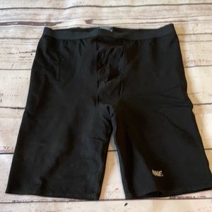 BIKE black compression shorts